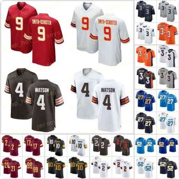 

Russell Wilson Jersey Deshaun Watson Mitchell Trubisky 2 Amari Cooper Khalil Mack Carson Wentz Drew Lock Chase Young Sean Taylor Terry McLaurin Juju 9 Smith-Schuster, Youth