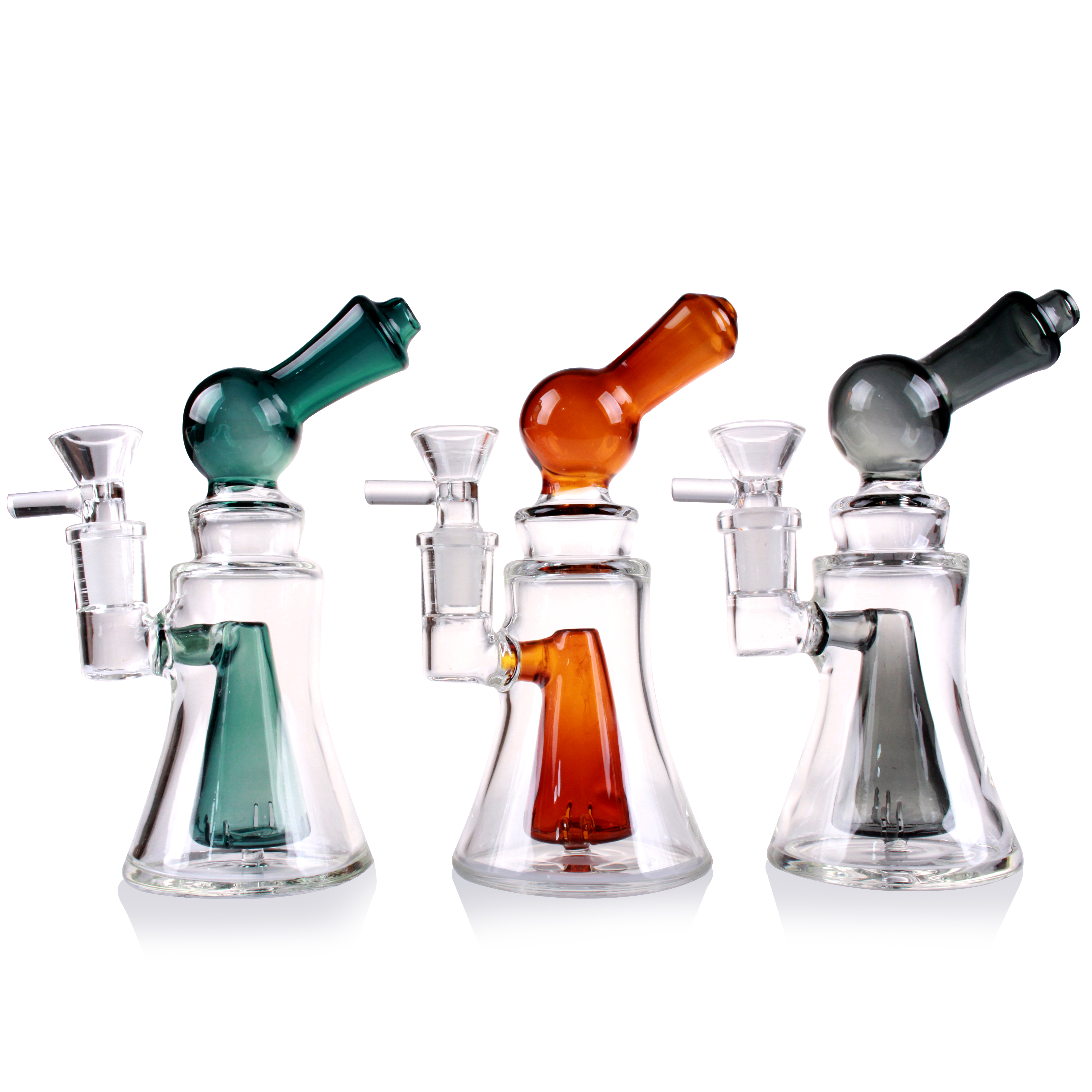 

Royal Glass 6.5'' Water Pipe Hookahs Bubbler with Bowl Dab Rig Bongs