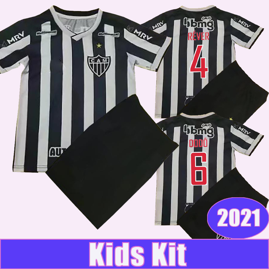 

21 22 Atlético Mineiro VARGAS ALLAN Kids kit Soccer Jerseys GUGA KENO SASHA I.RABELLO Home Away Football Shirts Uniforms, Tz6382 21 22 home no sokcs