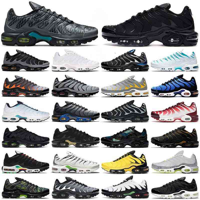 

Tn Plus Running Shoes Men Women Triple Black Metallic Gold Sunset Boys Trainers Atlanta Usa Volt Glow Neon Green Kiss Red Shark Tooth Grey, 40-46 burgundy