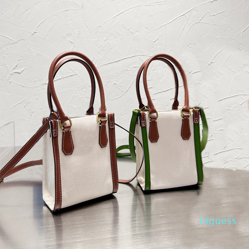 Woman Mini Canvas Ella Bags the tote bag designer crossbody bag luxury handbag single shoulder Fashion phone purse Letter Top Quality 2022