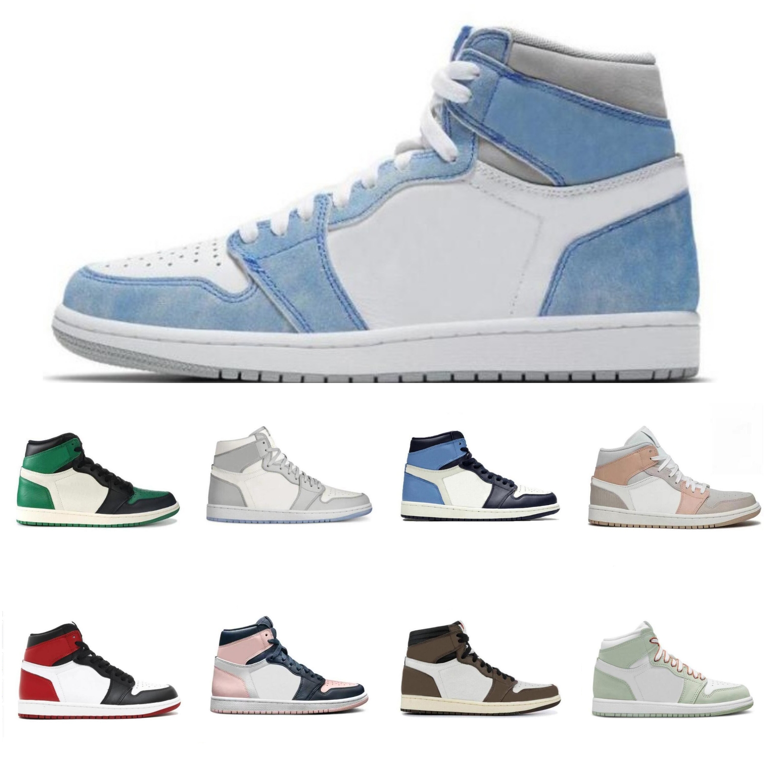 

Reto 1 Jorden1s shoes University Blue Jumpman high OG mens women basketball 1s Mocha Twist White Sail White Oreo Red Thunder outdoor casual running shoe sneaker US10, #22 unc patent