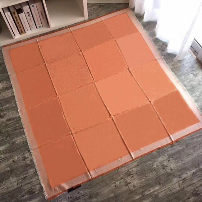 

Kerchief Comfortable cotton silver- versatile oversized scarf for air-conditioning shawl