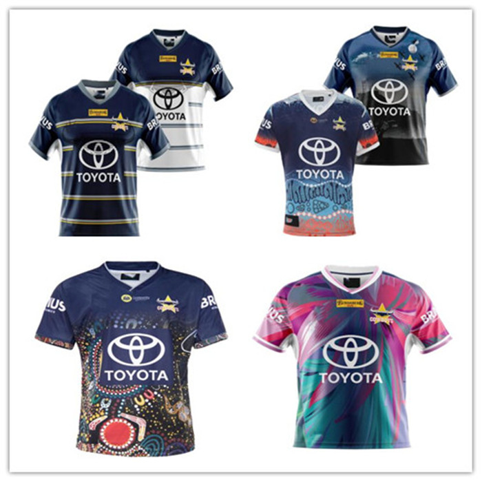 

2021 2022 North Queensland Cowboys Indigenouse/ANZAC Rugby Jersey Sport Shirt