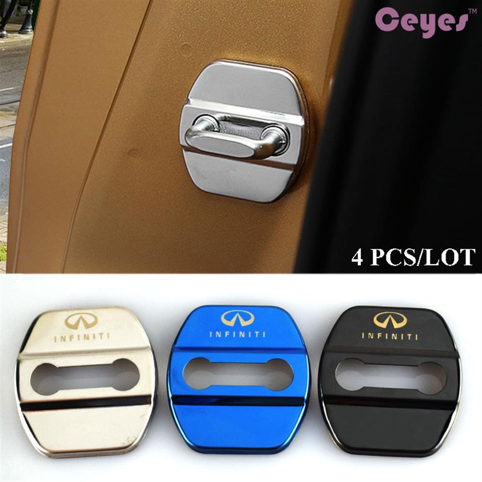 

Auto car door lock protector emblems for INFINITI q50 fx35 qx70 g35 car door lock covers car styling accessories 4PCS/LOT268i
