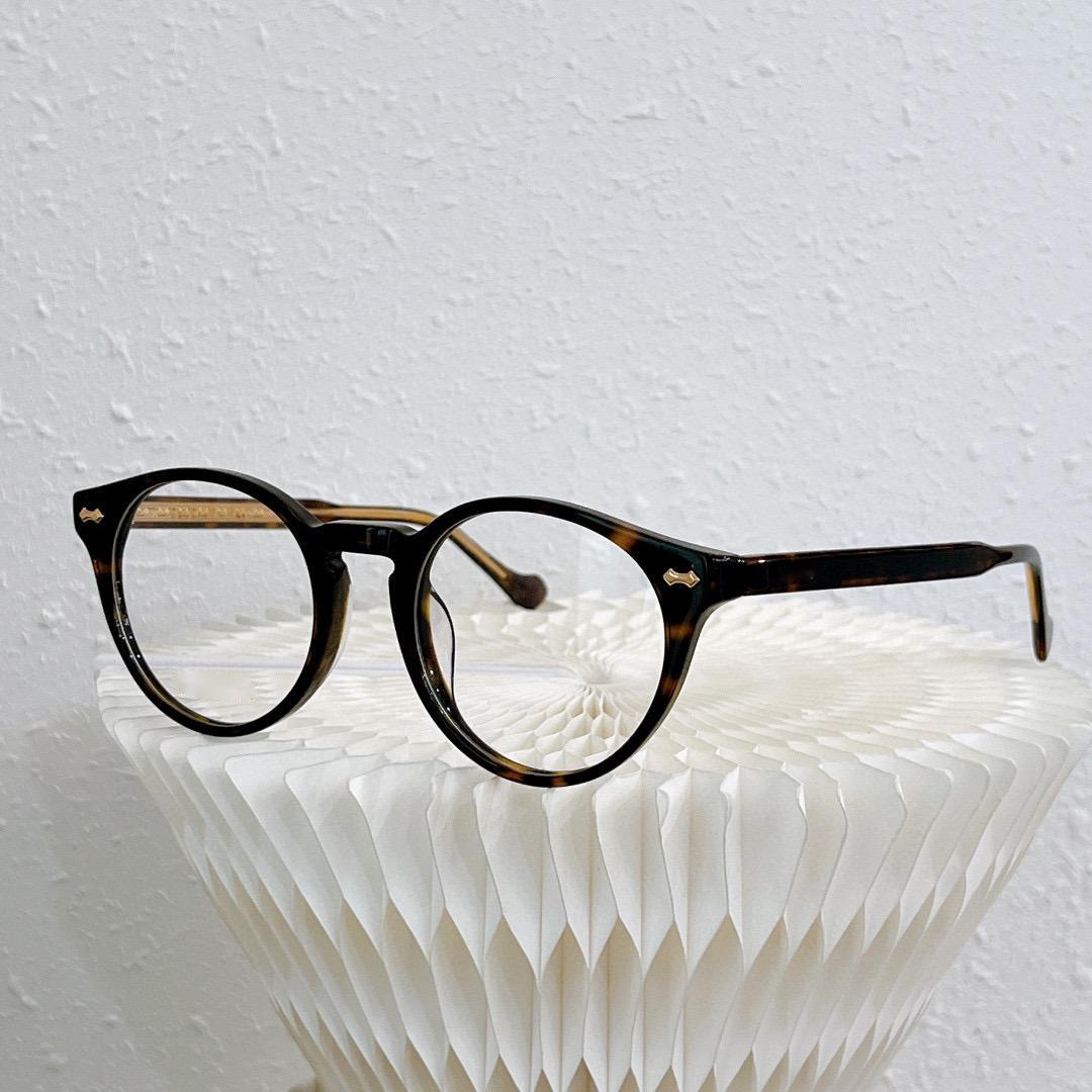 Optical Eyeglasses For Men Women Retro 0738O Style Anti-blue light lens Plate Full Frame With Box
