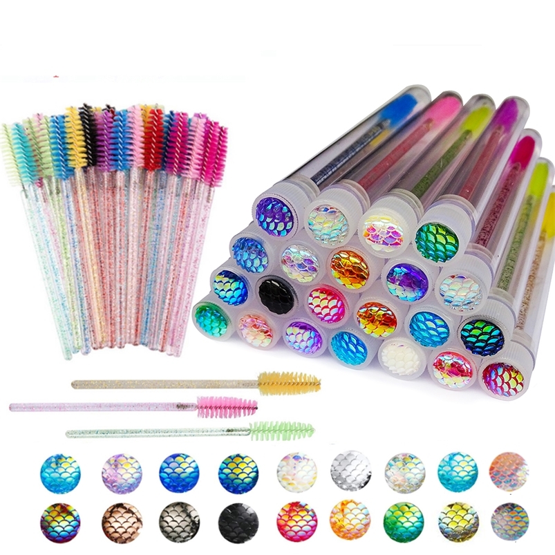 

Reusable Eyebrow For Extension Disposable Mascara Wands Applicator Replaceable Dustproof Eyelash Brush Tube 220613