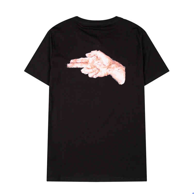 Off T-shirts pour hommes 2022 T-shirt à manches courtes pour femmes et exclusifs Geste Unique Arrow Summer Men Fashion Print the Letter x on Back
