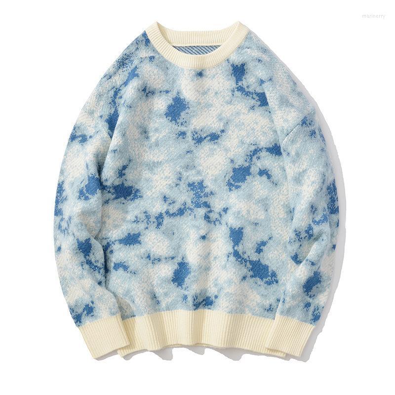 

Men' Sweaters Fashion Mens Soft Vintage Oversized Knitted Sweater Couples Streetwear Harajuku Casual Couple Knitwear Pullovers Tops Mari22, Brown