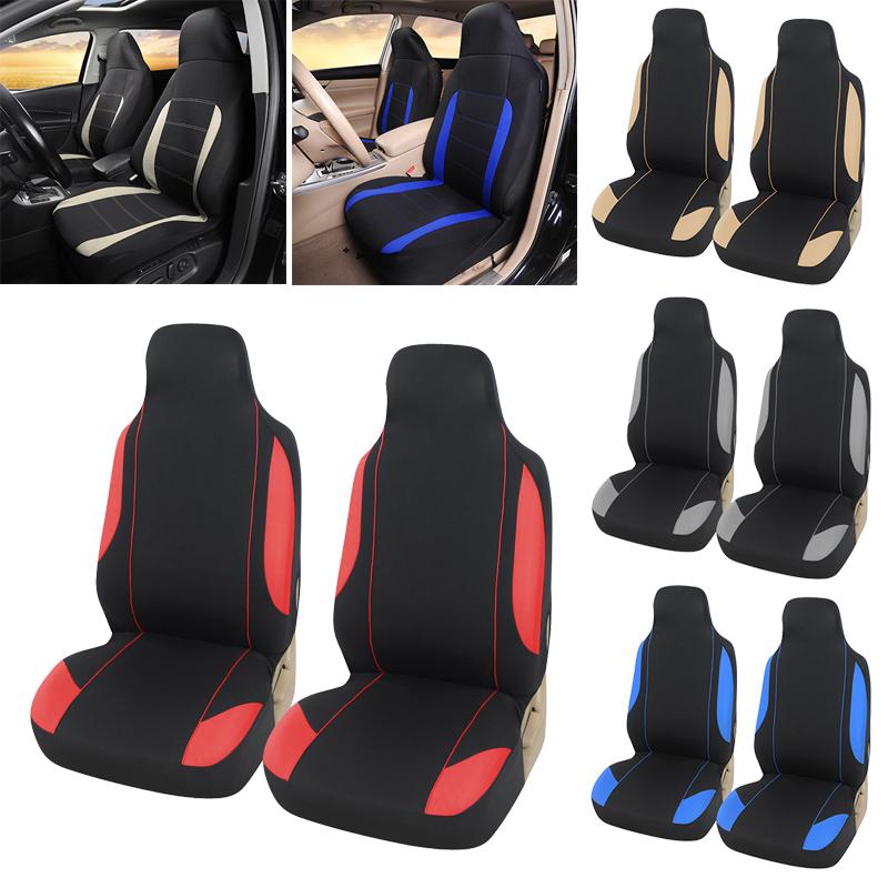 

Car Seat Covers Universal Cover Protectors Bucket Fit For Cars Trucks SUVs 1pc Or2pcs Hand Washable MX-3 DucatoCar CoversCar