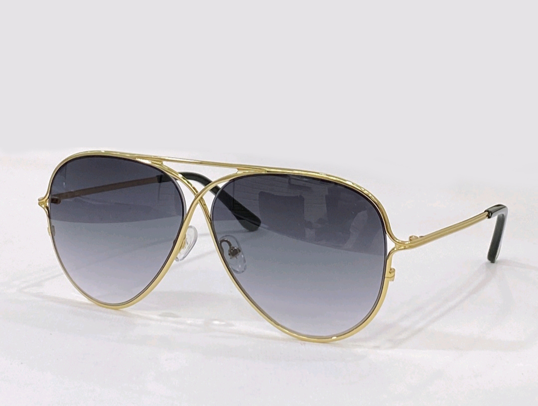 

Vintage Pilot Sunglasses Gold Grey Gradient Summer Men Sonnenbrille Holiday Shades Vacation Sun Glasses with box