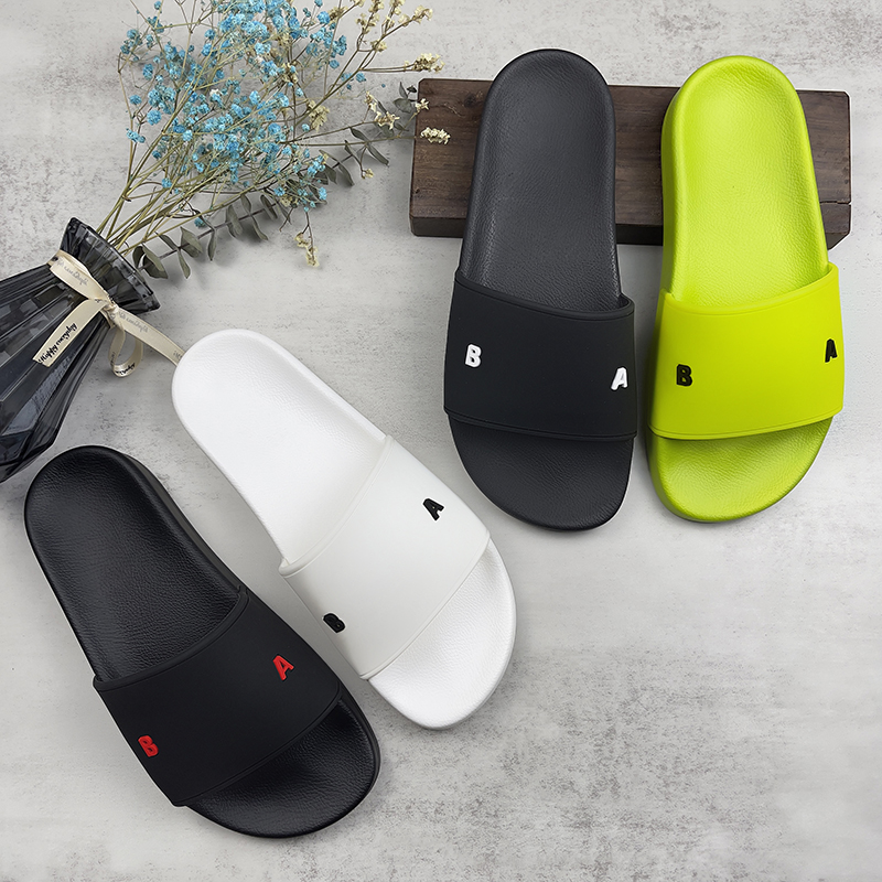 

2022 High Quality Mens Womens Slippers Slide Summer Luxury Fashion Flat Sandals Indoor Flip Flop With Box Size EUR 36-46, 25