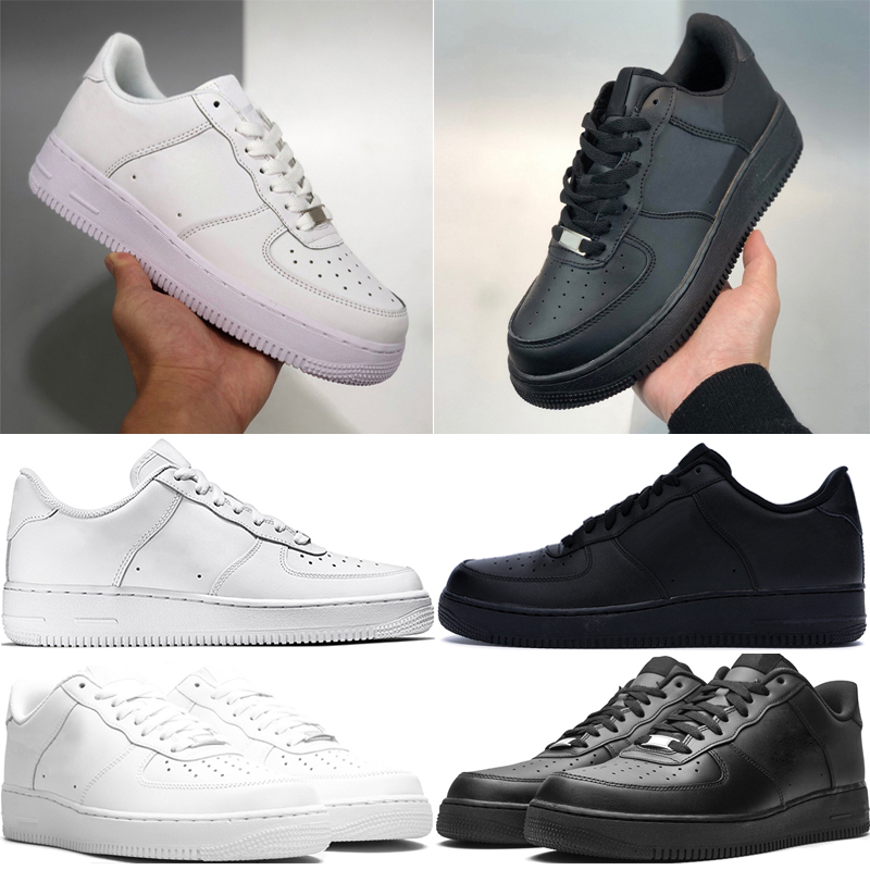

designer shoes airforce 1 af1 low men women platform shoes one classic Triple White af1s mens trainers outdoor sneakers, #8 rayguns