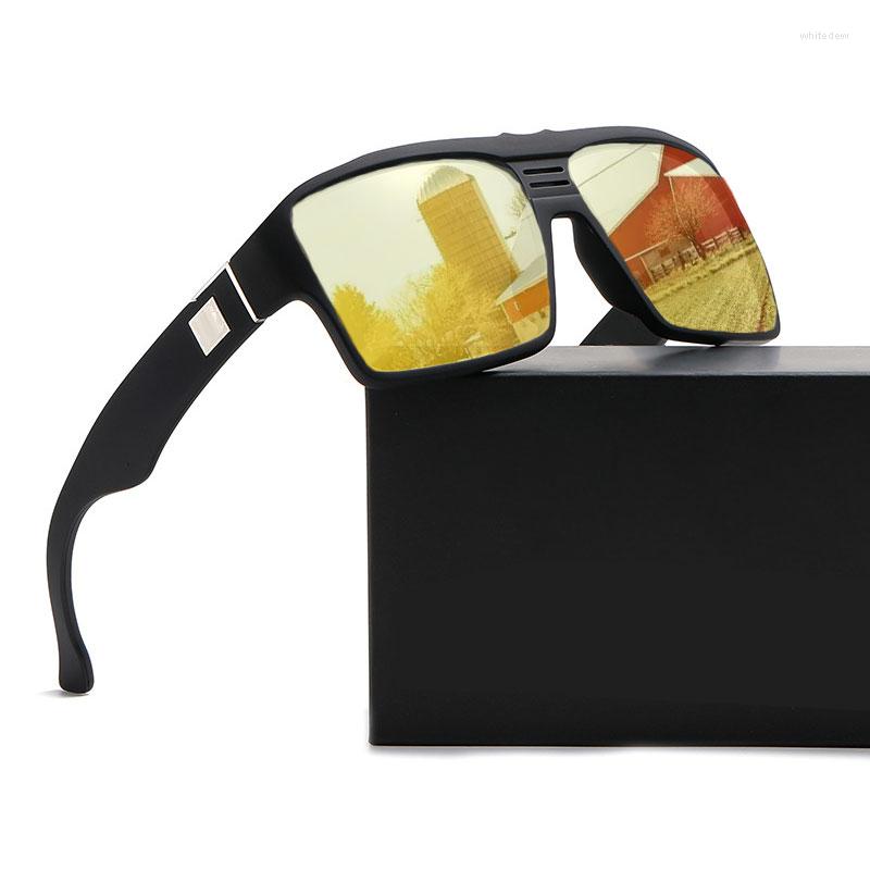 

Sunglasses 2022 Vintage Men Women Fishing Driving Outdoor Sports Goggle Large Frame Shades Fashion Designer Oculos UV400Sunglasses