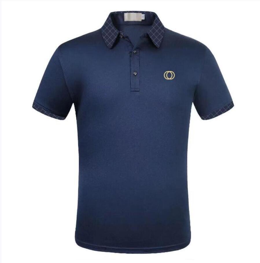 

Designer Men's Polos Shirts Original Single Lapel Shirt Jacket Sportswear Jogging Suit Men Short Sleeve T-shirt, 12