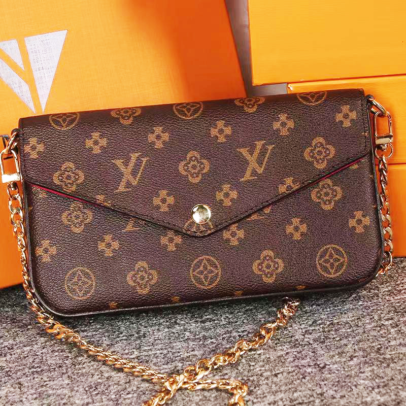 

3A Luxurys Designers Bags handbag 3pcs/set women bag Crossbody Purse Messenger Handbags Real Leather with box, Blue red inside with box
