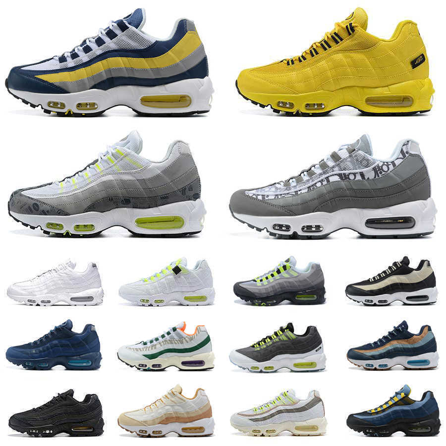 Michigan NYC Taxi Mens Running Shoes Glass Blue KIM JONES Yin Yang Triple Black White Recycled Wool NSW Neon Cork De Lo Mio Essential 95s