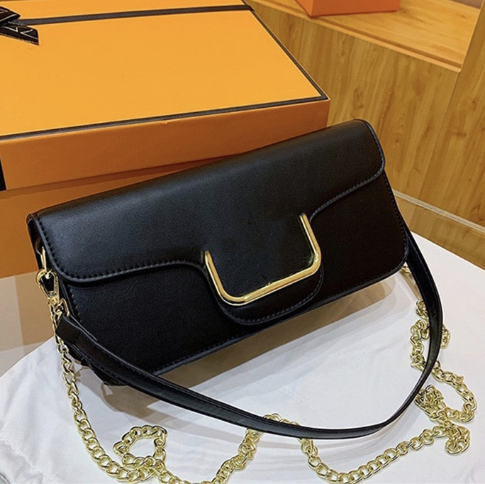 Women Clutch Bags Axillary Baguette Handbag Messenger Envelope Chain Lady Vintage Casual Designer Totes Shopping Square Coin Purse Wallets Crossb