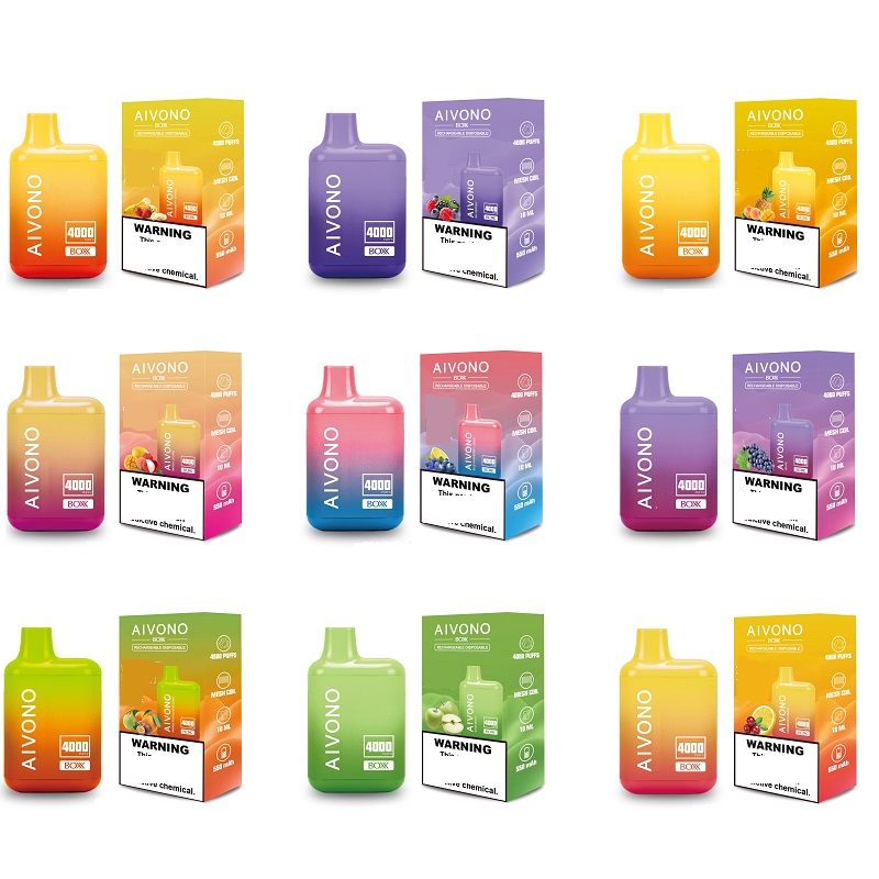 

Original AIVONO AIM BOXX 4000 Puff Mesh Disposable Vape 2% 5% 0% Strength Electronic Cigarettes 10ml vs bang bc4000 elves 5000 1500 puffs 1600 2800 800