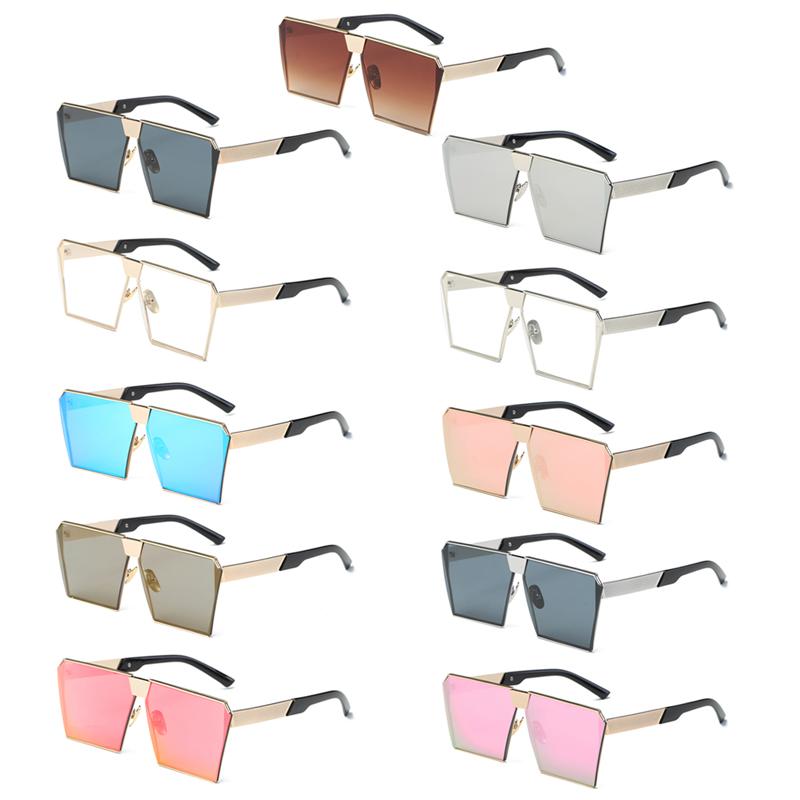 

Sunglasses Womens Fashion Retro Oversized Mirrored Designer Eyewear EyeglassesSunglasses