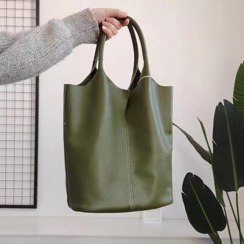 

Evening Bags Luxury Leather Ladies Large Capacity Tote Vintage Shoulder Fashion Top Handle With HandlesEvening, Black