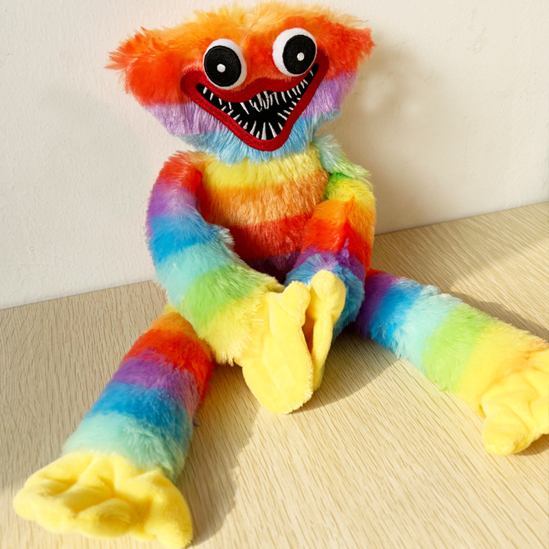 

DHL 40cm New Colorful Huggy Wuggy Plush Doll 40cm Poppy Playtime Horror Game Scary Peluche toy Soft Toys for Kids Adult Birthday Gift, Customize