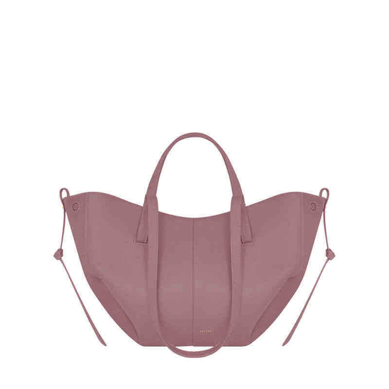 

polene bag Underarm Polene Fold Tote Bag Female Minority Design 2022 Spring Fashion Poleno Women's DYWW A5W0, Lilac trumpet
