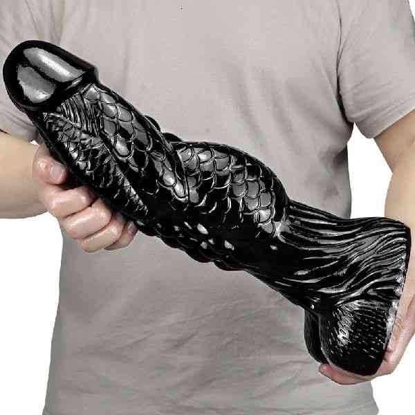 Vibrator Massager Super Huge Anal Dildo Sex Toys for Men Woman Big Butt Plug-image-777789230