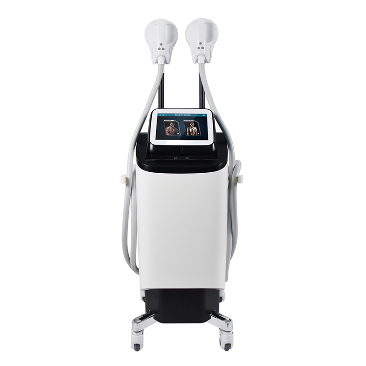 

Cooling plus electromagnetic energy body contouring slimming machine