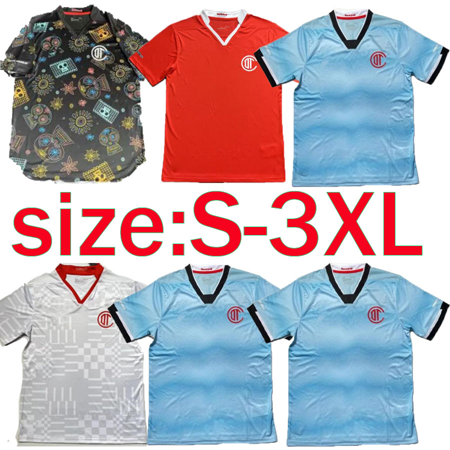 

22 23 Deportivo Toluca Mens Soccer Jerseys L.GARCIA CASTANEDA RIOS DIEGO. R Home Away 3rd Football Shirt Short Sleeve Uniforms 2022 2023, Blue