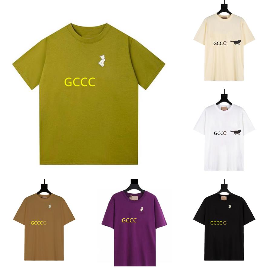

Summer Mens Designer T Shirts Letter Printed Short Sleeve plus size face High Street Casual T-shirt Tops for Men Women Size S-2XL