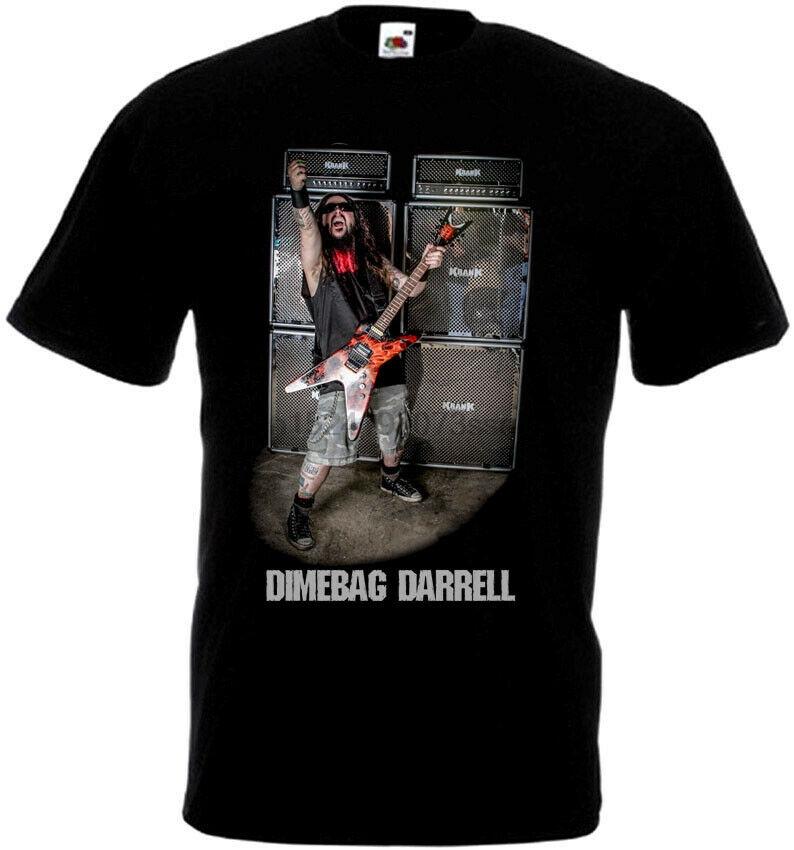 

Men's T-Shirts Dimebag Darrell V3 T-Shirt Heavy Metal Black All Sizes S...5Xl, 0305387-purple