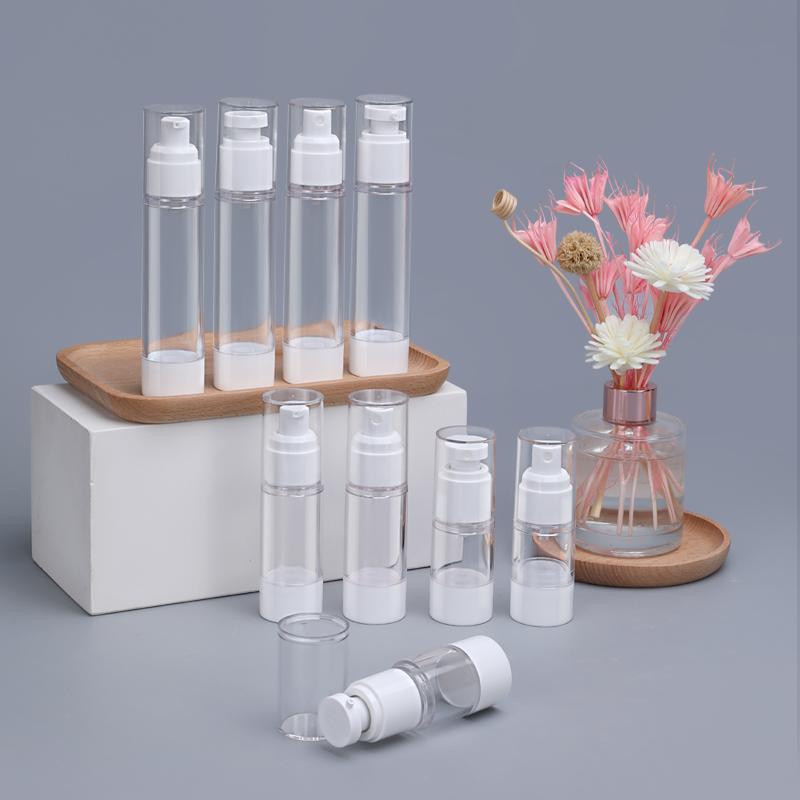 

Storage Bottles & Jars 10PCS Clear Airless Spray Bottle With Fine Mist Sprayer 15ML/30ML/50ML Vacuum Travel Refillable Container