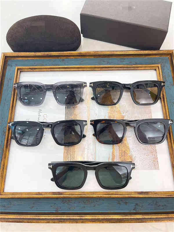 

TF home Sunglasses Square ins net red same tf751 simple fashion sunglasses men 4AUT