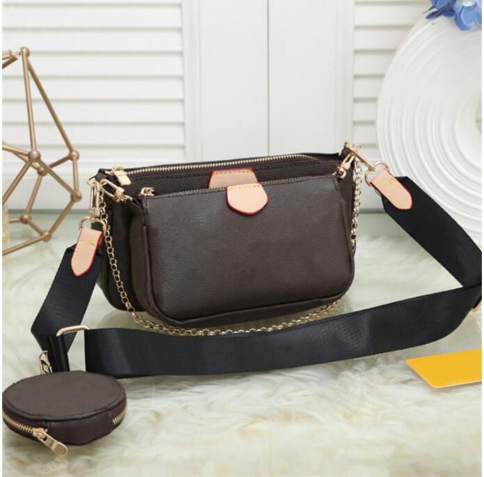 

3-piece set luxurys Should Bag Fashion Purse Wallet Crossbody Bags Backpack Small Women Messenger Bags 2022