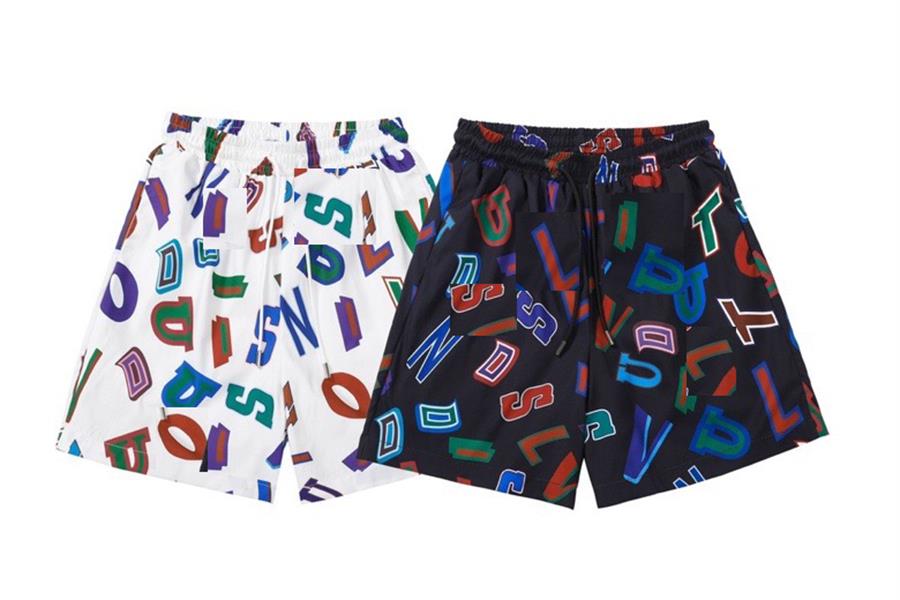 

2022 Mens Womens Designers Shorts Summer Fashion Streetwears Clothing Quick Drying SwimWear Printing Board Beach Pants #M-5XL8, Black