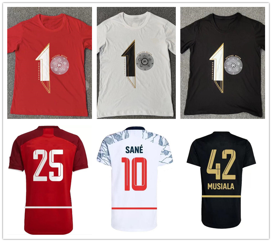 

22/23 soccer jersey LEWANDOWSKI SANE GORETZKA COMAN MULLER DAVIES football shirt Men Kids kit HUMANRACE CALCIO, Adults