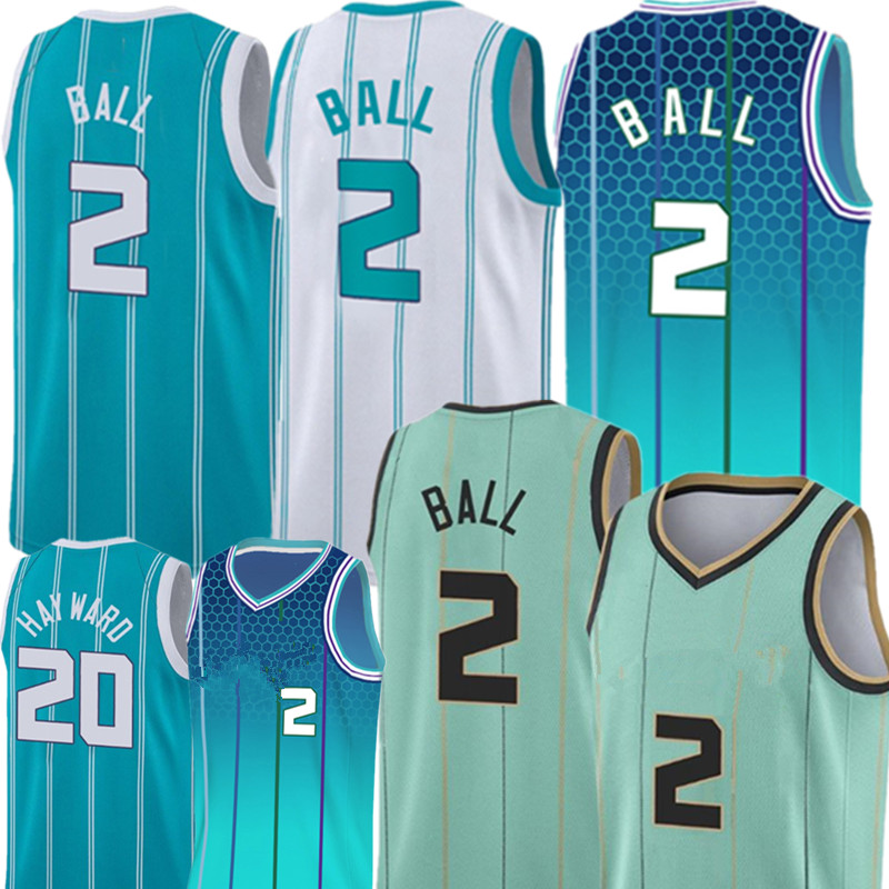 

LaMelo 2 Ball Basketball Jerseys Gordon 20 Hayward Jersey, Men m-xxxl