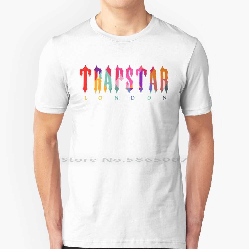 

Trap Star t Shirt 100% Cotton Trapstar Ainsley Harriet Global Heat Its a Secret, Mtee-navy