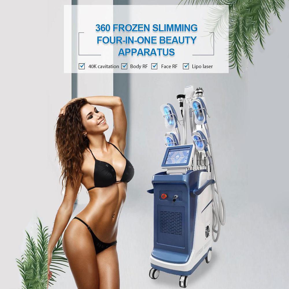 

360 lipo cryo cool tech cryolipolysis slimming machine cool body sculpt cryotherapy fat freezing vacuum cavitation radio frequency weight loss cryolipolyse