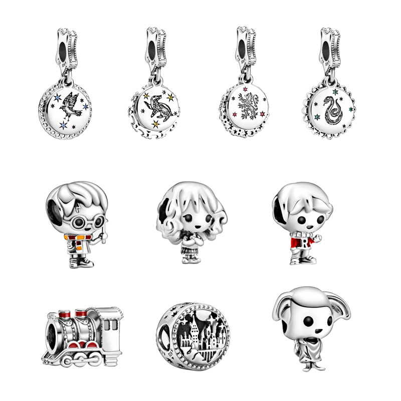

New Classic 925 Sterling Silver Charms Fit Pandora Bracelets For Women DIY Making TV Characters Series Luxury Jewelry Gift With Original Bag