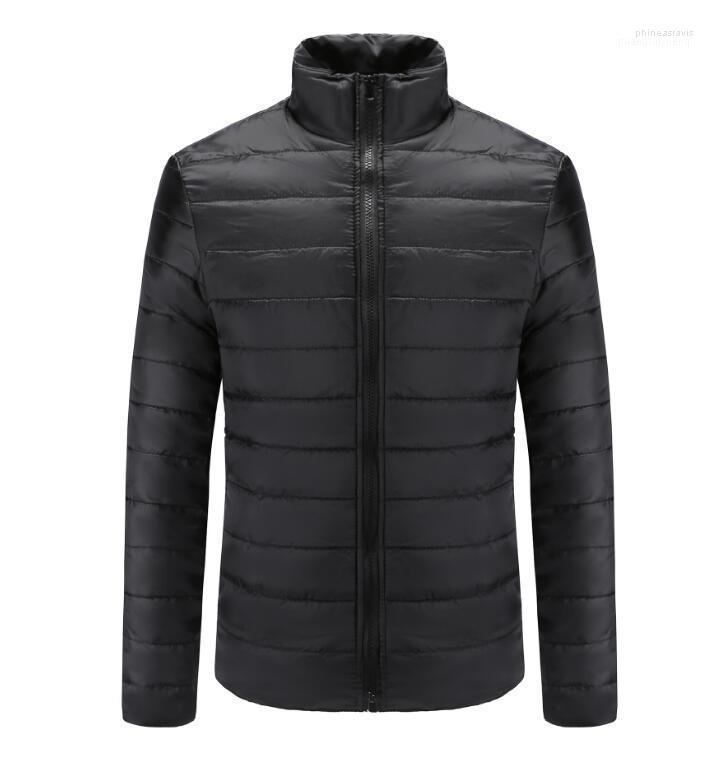 

Men's Down & Parkas 2022 Jacket Casual Cotton Stand Zipper Warm Winter Thick Coat Mens Autumn Fashion Overcoat Phin22