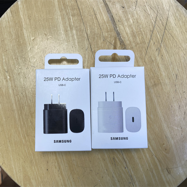 

25W Type-C USB-C PD Wall Charger Super Fast Charging Adapter for Samsung Galaxy S21 S20 Note 20 Note 10 Android Smartphones