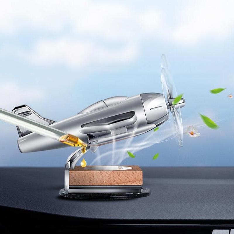 

Interior Decorations Car Perfume Solid Creative Solar Aircraft Rotating Fragrance DecorationInterior InteriorInterior
