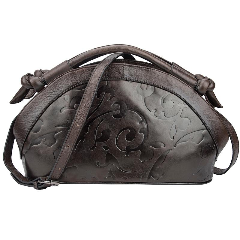 

Evening Bags YourSeason Vintage Ladies 2022 Handmade Genuine Leather Luxury Handbags Large Capacity Womens Cowhide Shoulder Crossbody BagsEv, Coffee