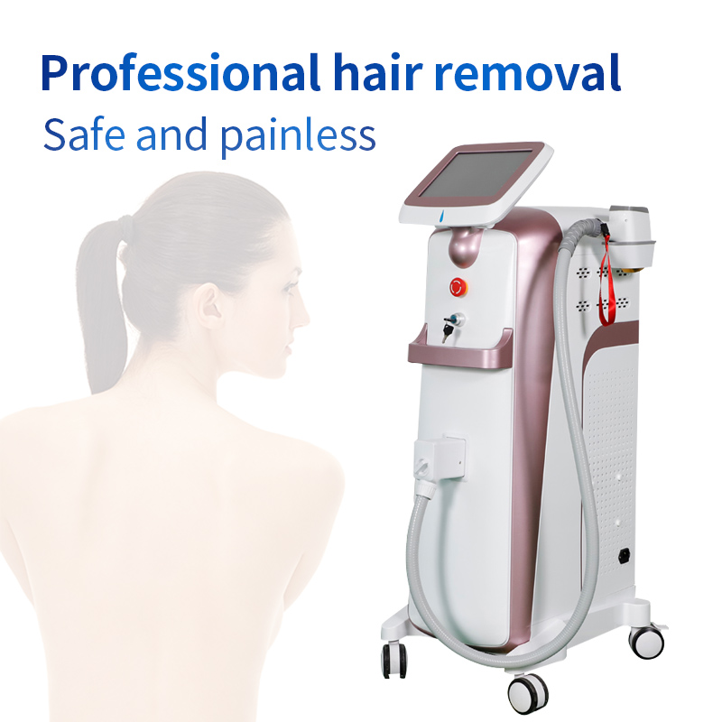 

High Power Triple wavelength Diode Laser Hair Removal Machine