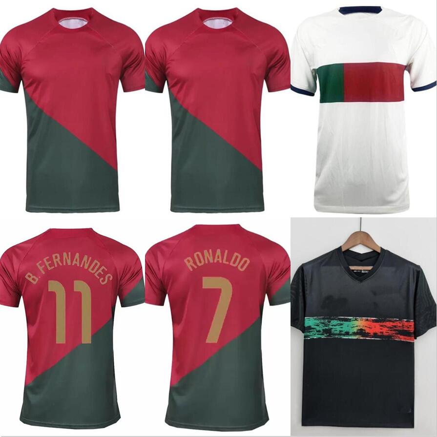 

4XL 2022 JOAO FELIX Portuguese soccer jersey home away SANCHES RUBEN NEVES football shirt BERNARDO BRUNO FERNANDES camisa de futebol men kids kits top quality