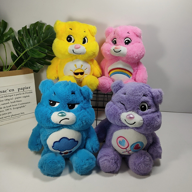 

Creative weather cartoon doll decoration rainbow love moon bear plush toy, As show