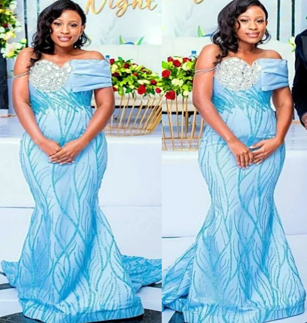 

2022 Plus Size Arabic Aso Ebi Beaded Crystals Mermaid Prom Dresses Sweetheart Sexy Evening Formal Party Second Reception Birthday Engagement Gowns Dress ZJ220, Yellow