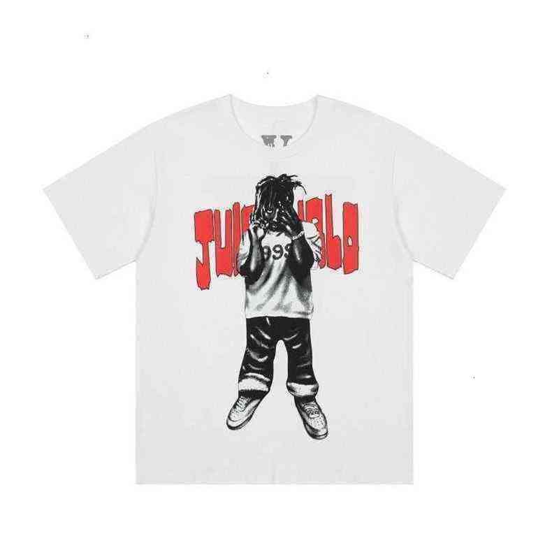 

Spot Vlones x 999 Juice Wrld Co Signed Man of the Year Reflective Big v Tee243r, White 66 6130